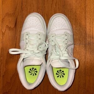 Nike Dunks (white & mint green)